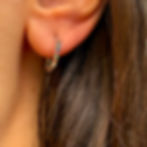 Multi Colour Hoop Earrings