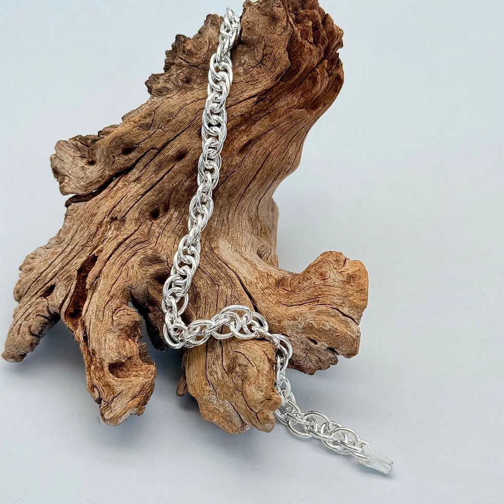Chunky Twist Link Bracelet