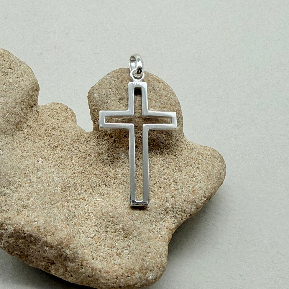 Open Cross Pendant