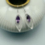 Amethyst Marquise Earrings