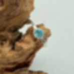 Blue Topaz Solitaire Ring