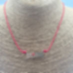 I Love Jozi Red Cord Necklace