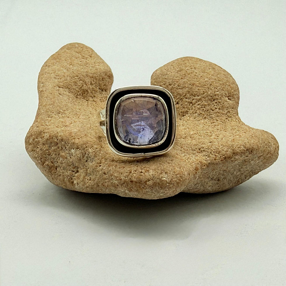 Naturally Included Tanzanite Ring