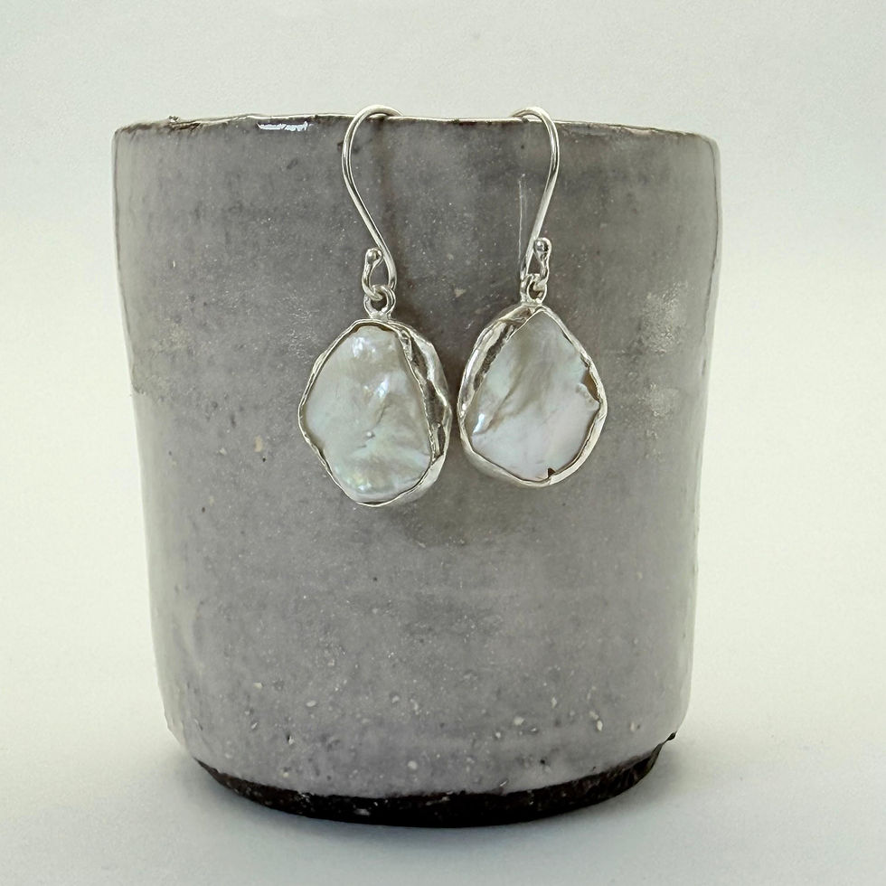 Irregular Pearl Earrings