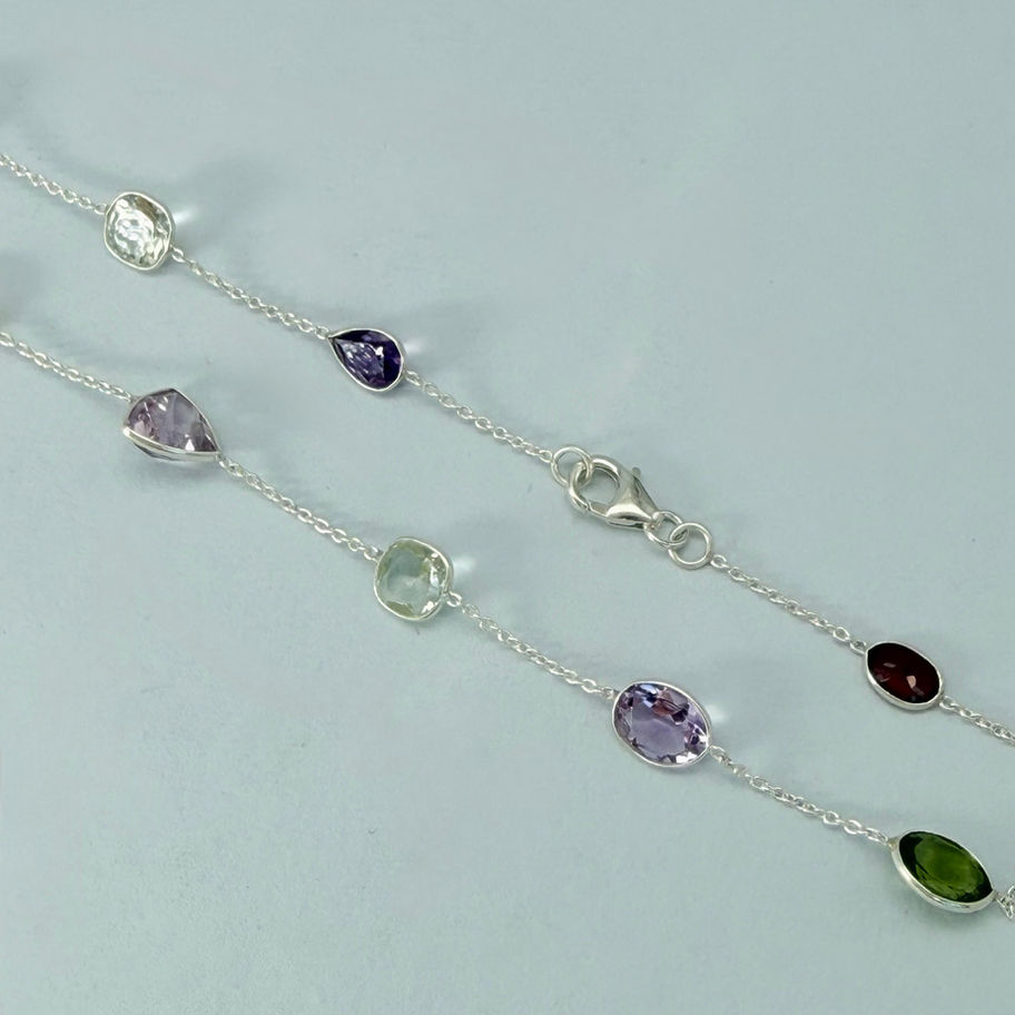 Multi Gemstone Necklace