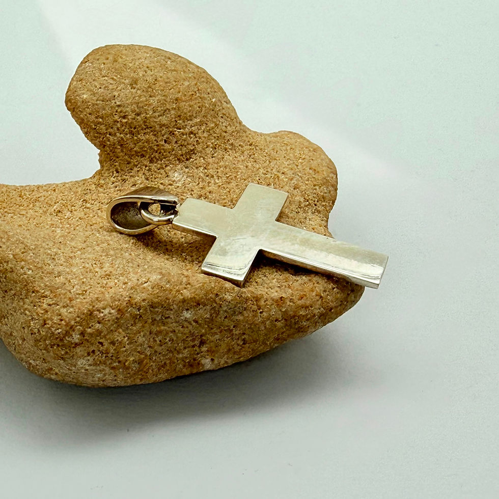 Wide Cross Pendant