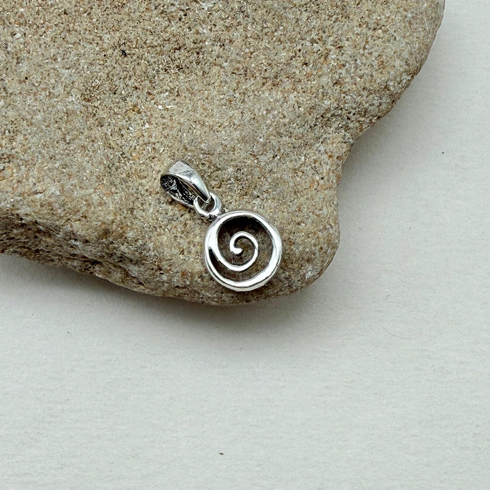 Spiral Circle Pendant