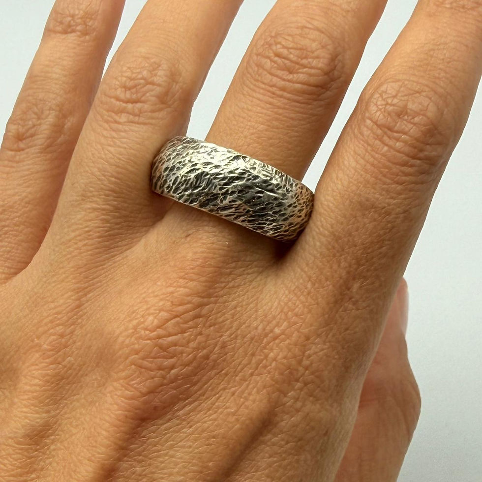 Chunky Textured Ring