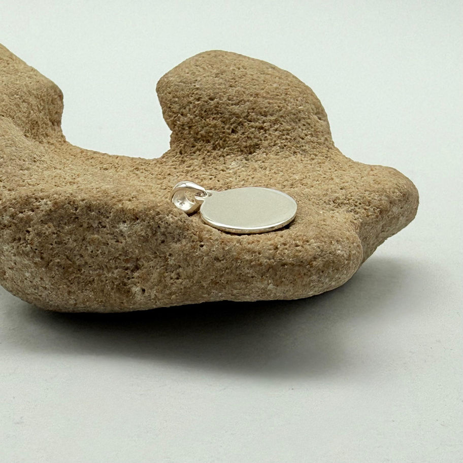 Small Round Disc Pendant