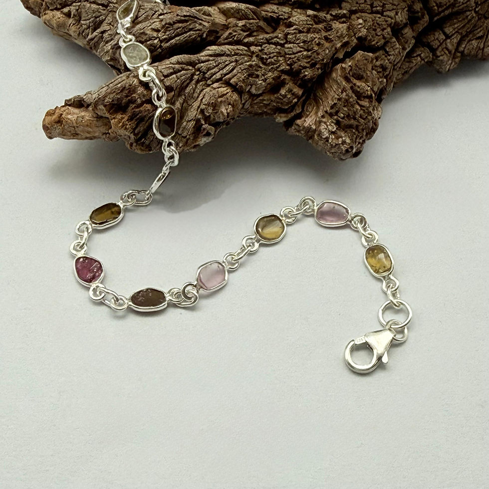 Tourmaline Multi Colour Bracelet