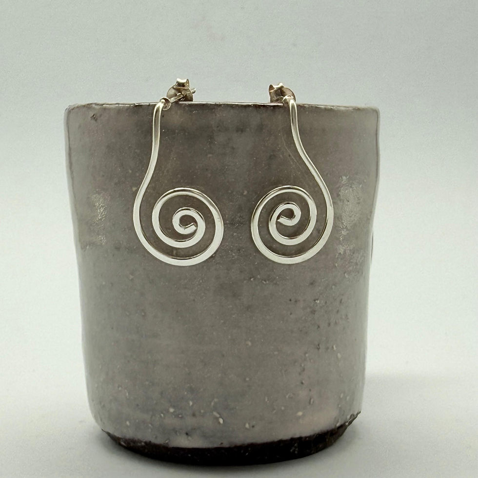 Spiral Drop Earrings