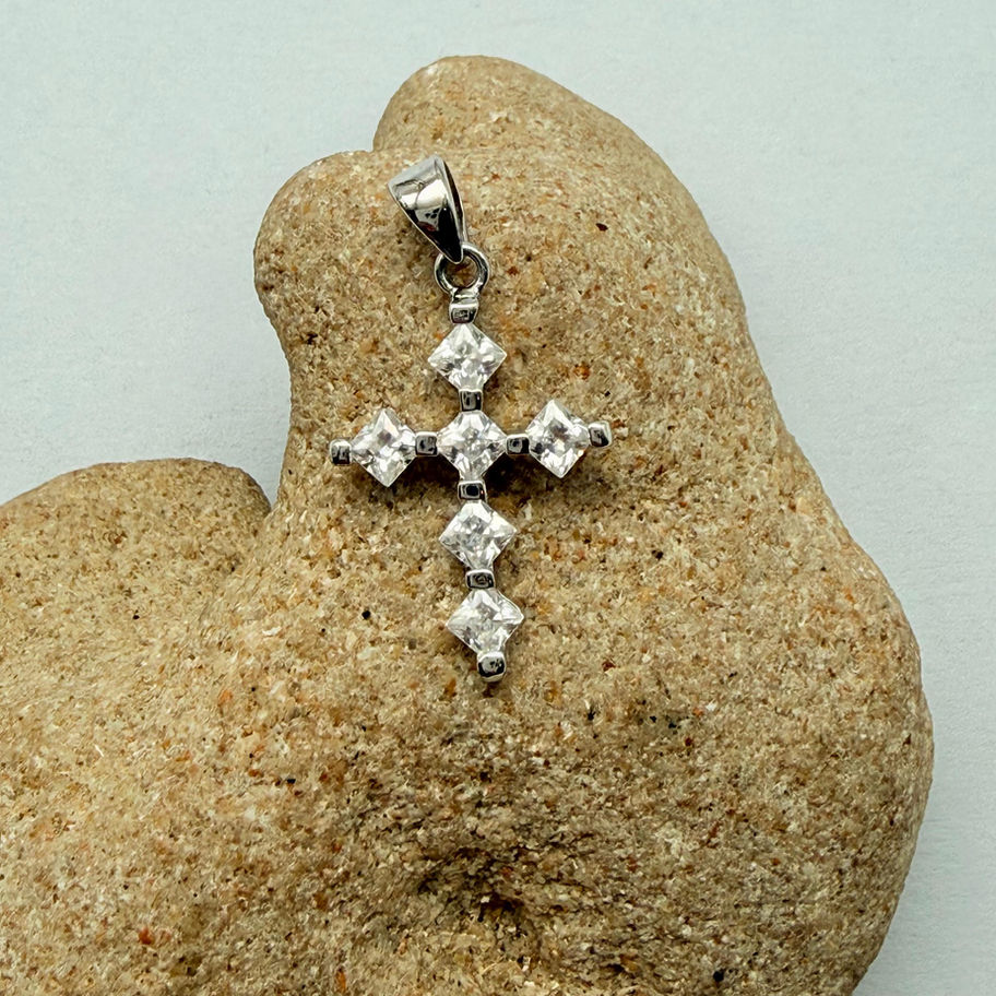 Cubic Zirconia Cross