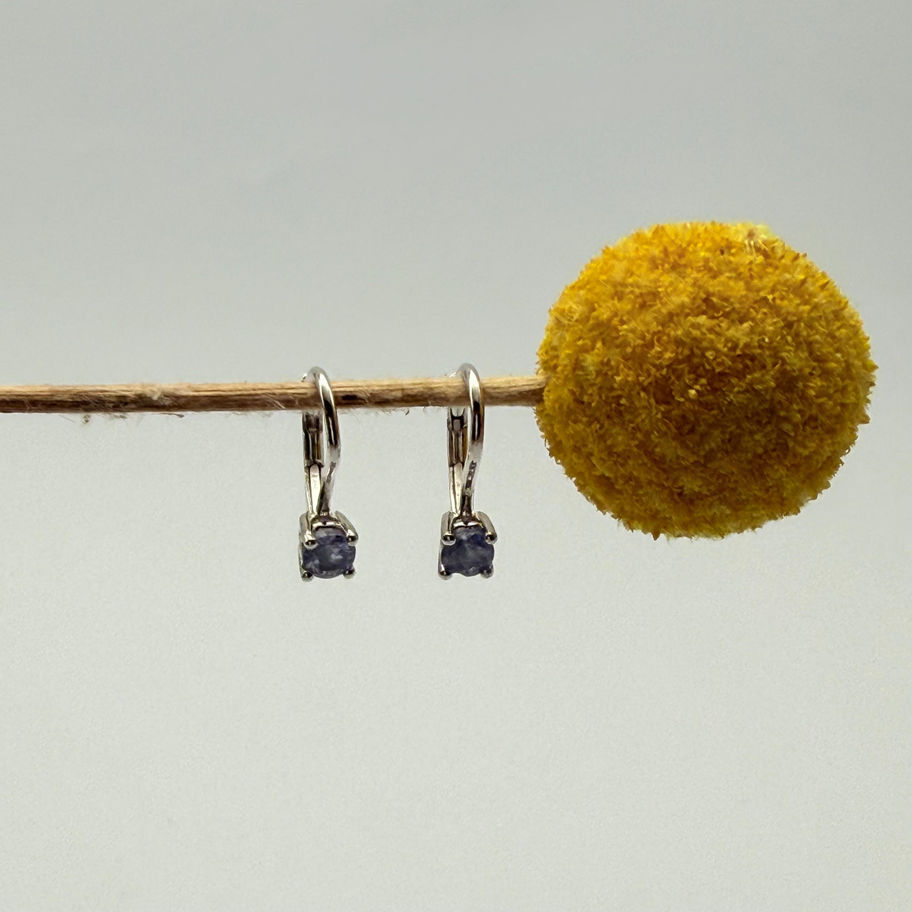 Tanzanite Drop Earrings