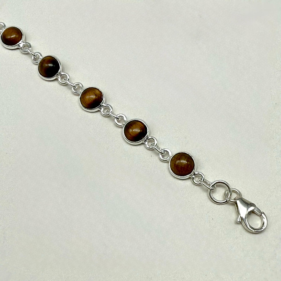 Thumbnail: Round Tigers Eye Bracelet