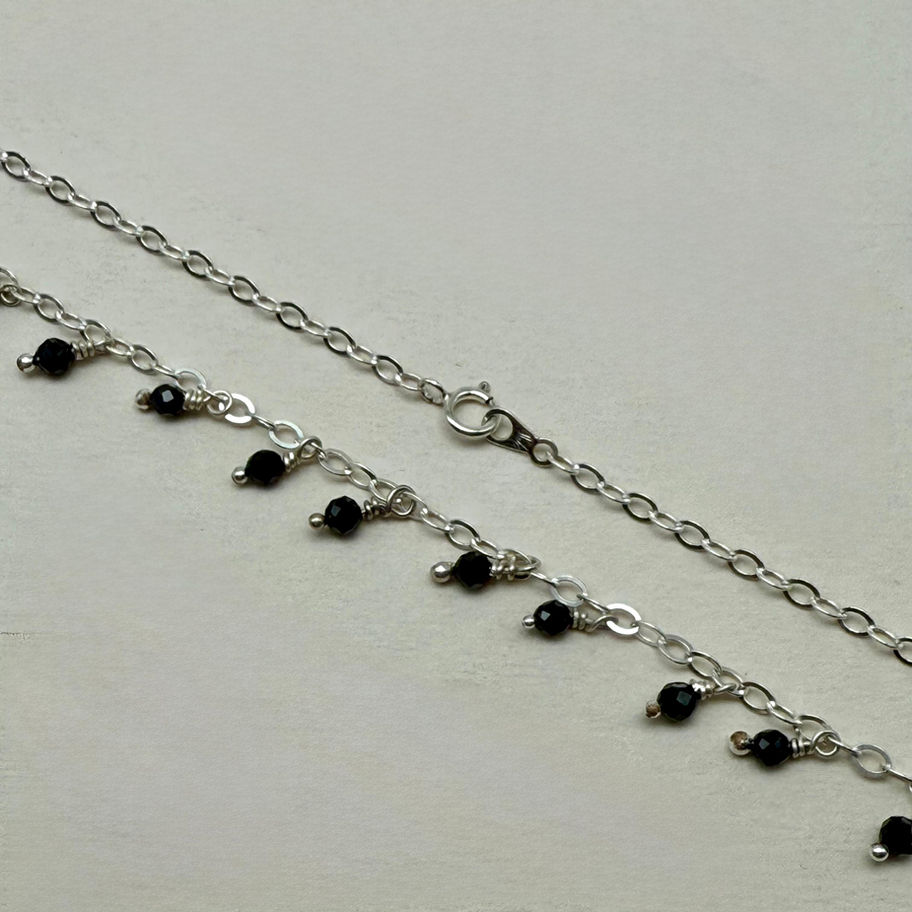 Onyx Drops Necklace