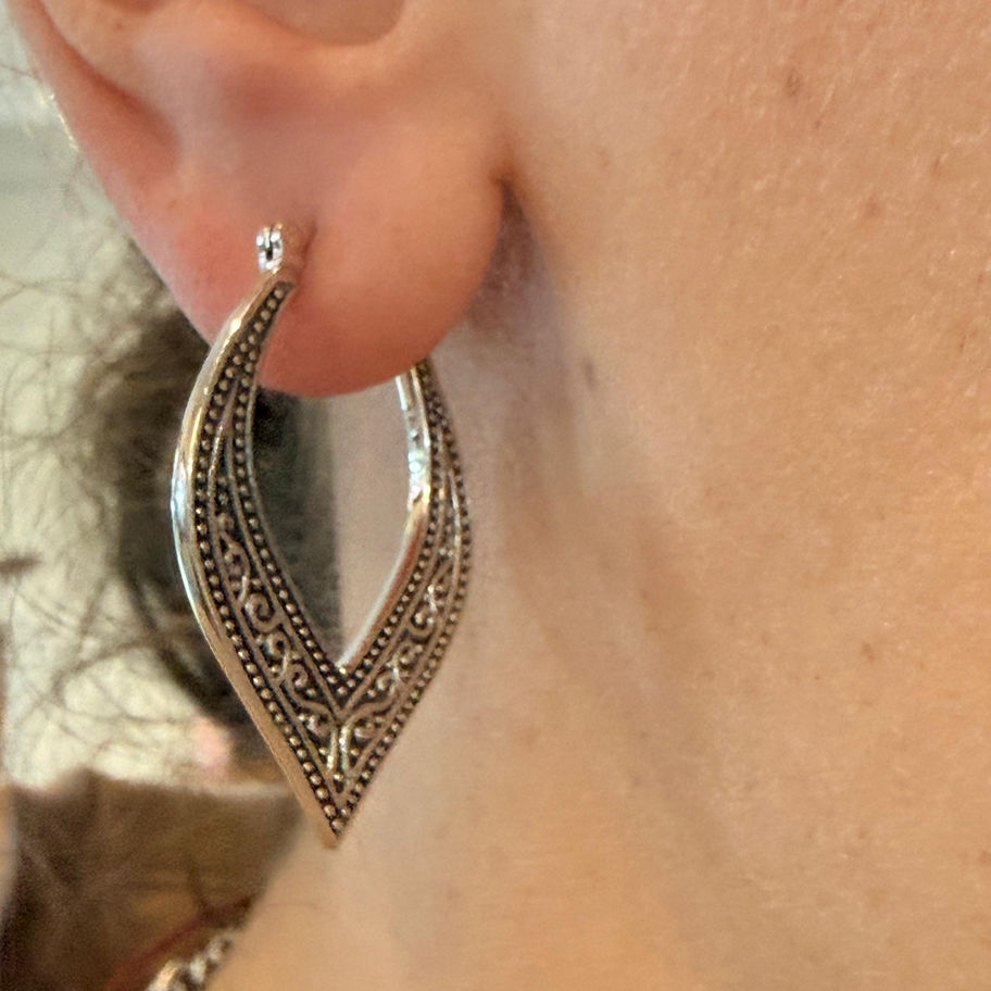 Filigree Petal Earrings