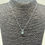 Thumbnail: London Blue Topaz and Blue Topaz Slider Necklace