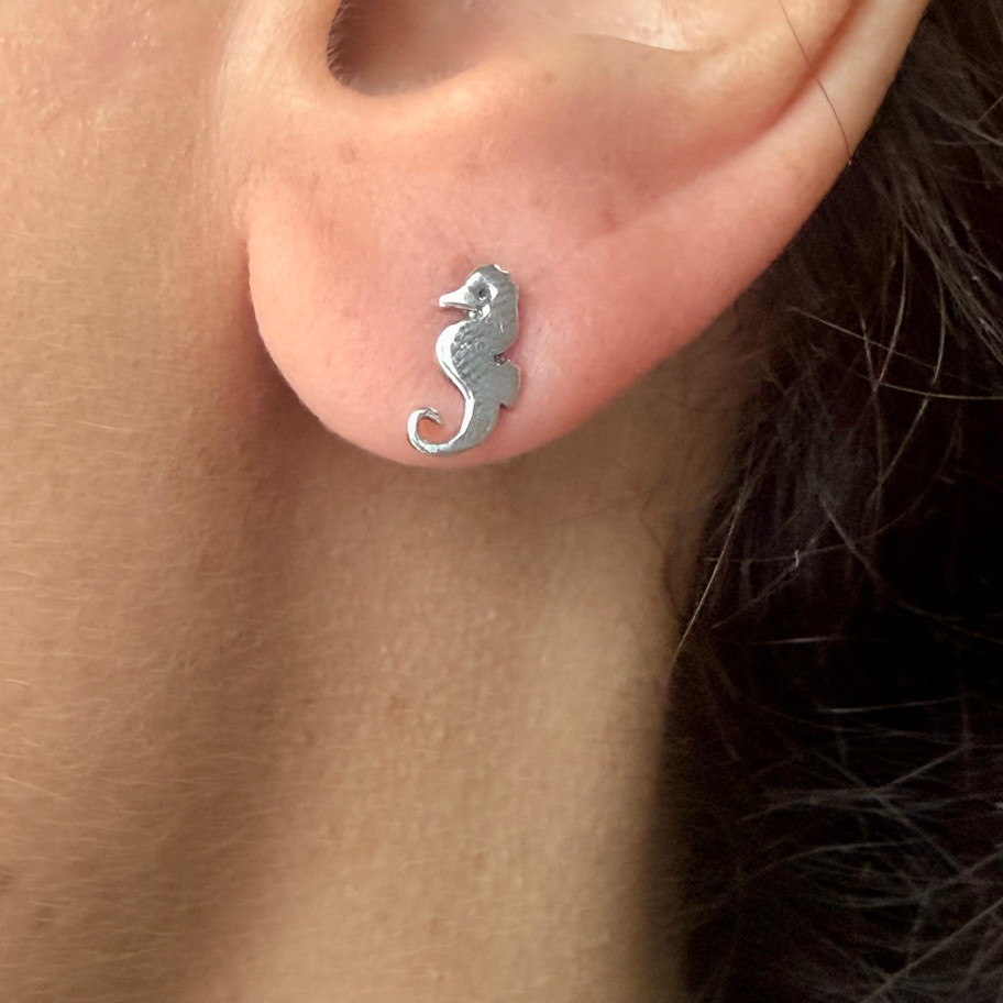 Seahorse Stud Earrings