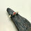 Thumbnail: Dark Orange Oval Tube Set Sapphire Ring