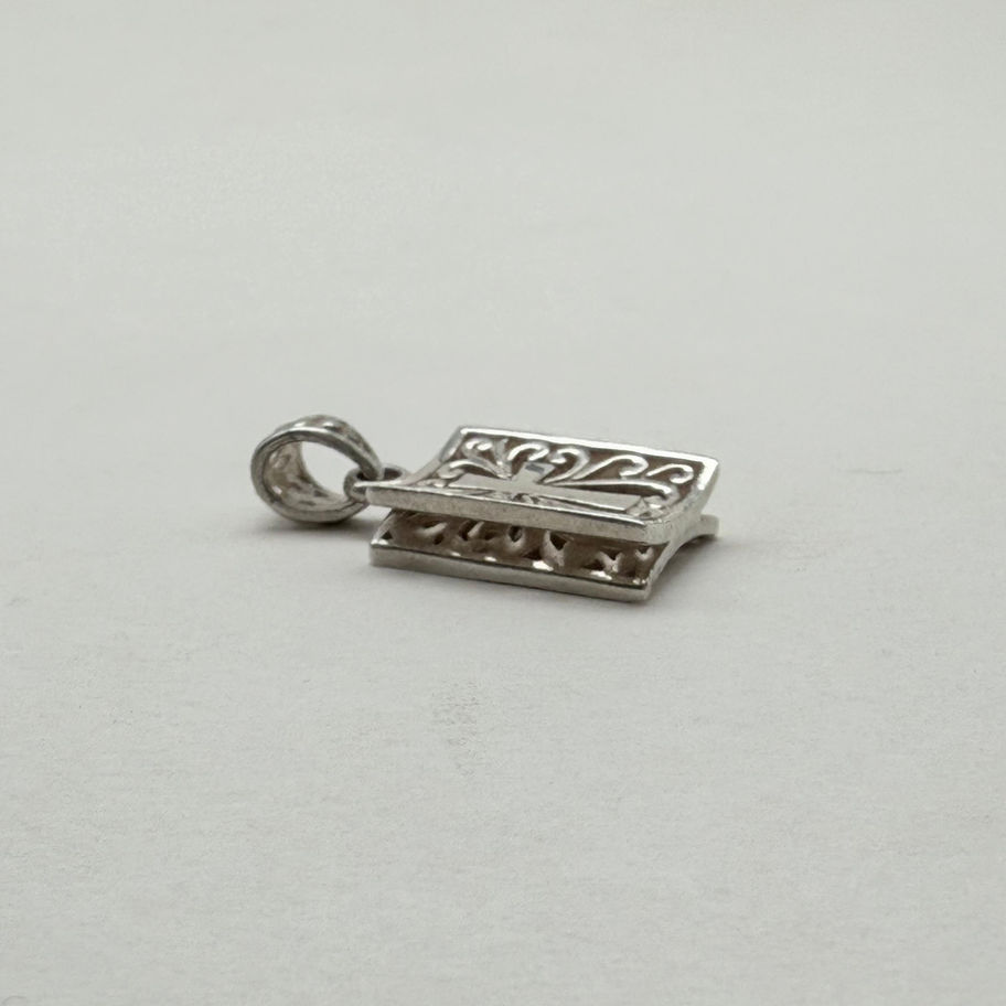 Double Sided Filigree Cross Pendant