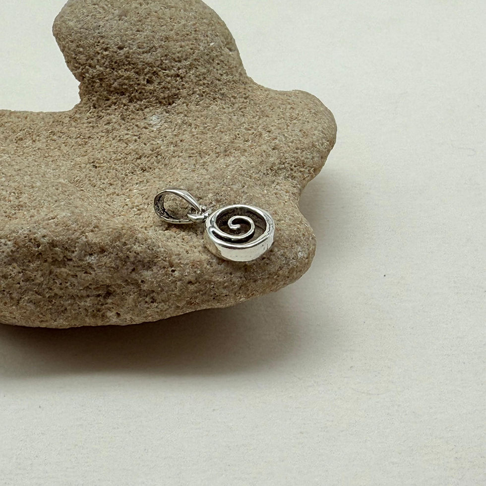 Spiral Circle Pendant