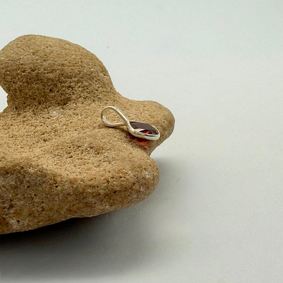 Mini Garnet Pendant