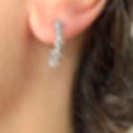 Textured Hoop Earrings