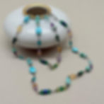 Long Multi Gemstone Necklace