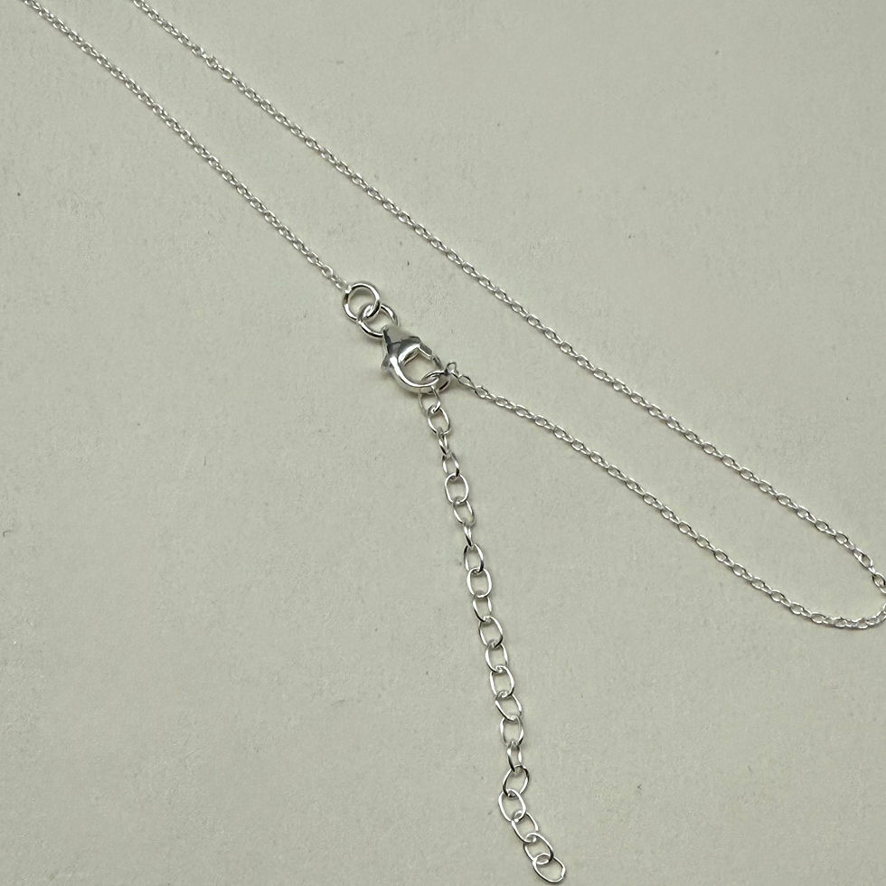 Thumbnail: Double Peridot Tube Set Slider Necklace