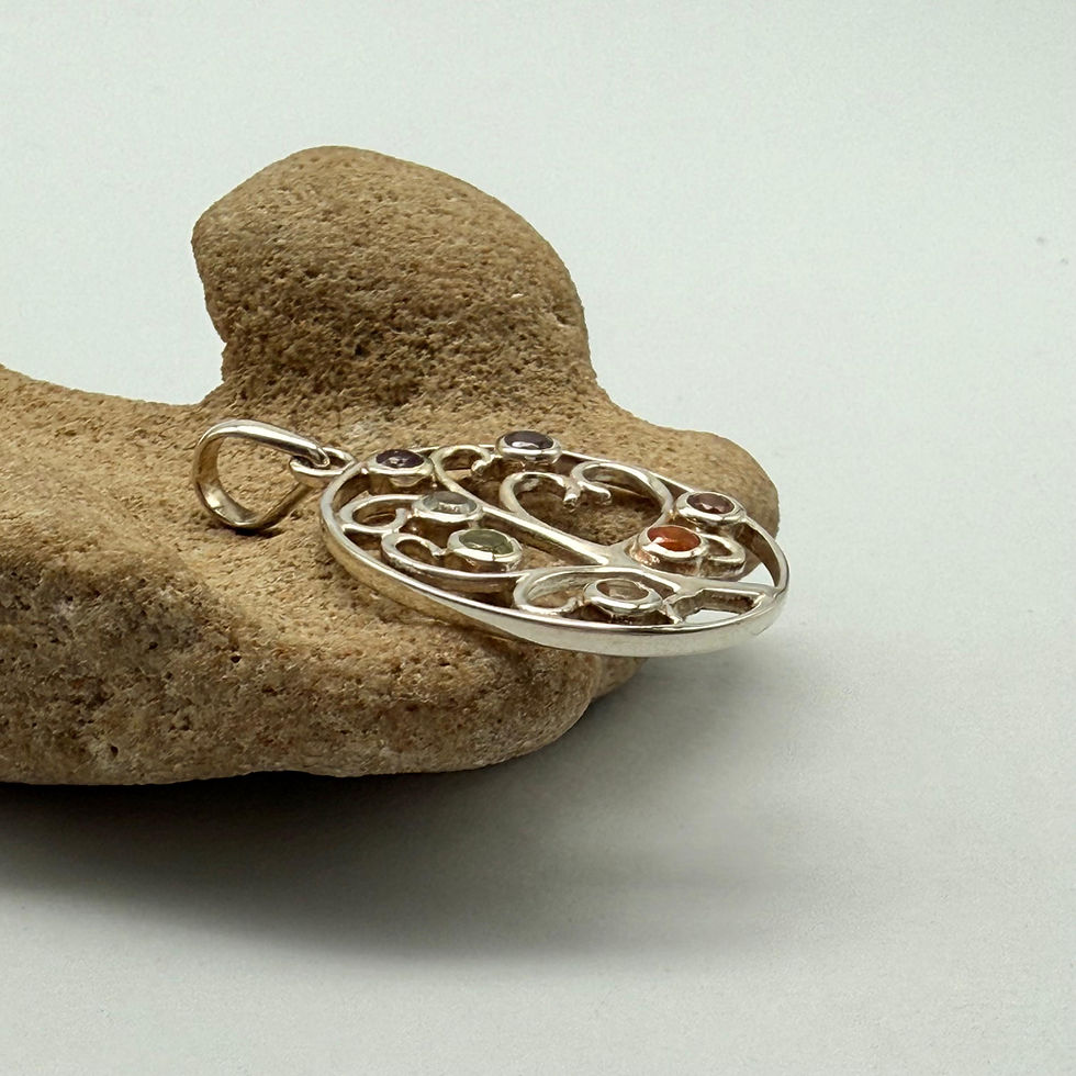 Tree of Life Chakra Pendant