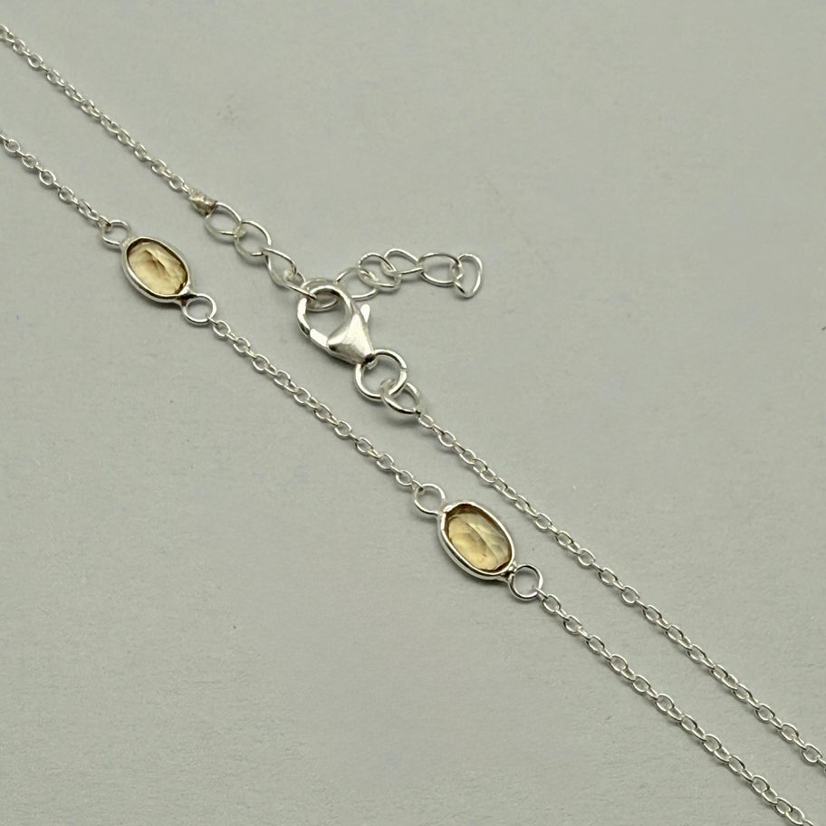 Citrine Trio Necklace