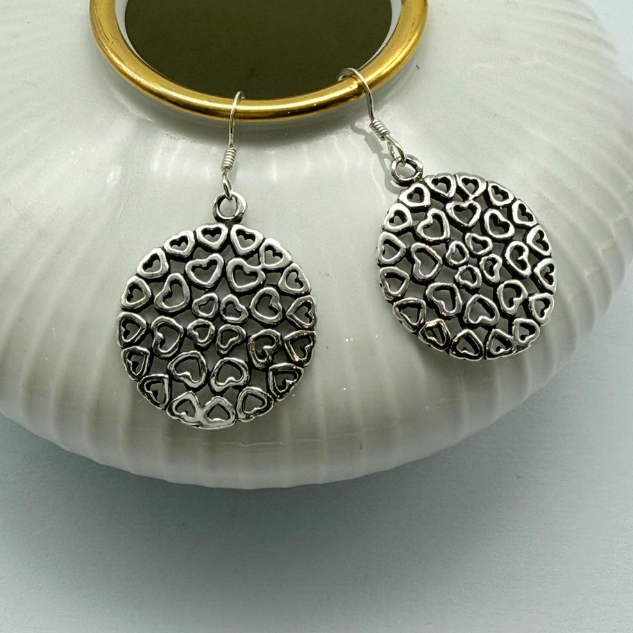 Circle of Hearts Earrings