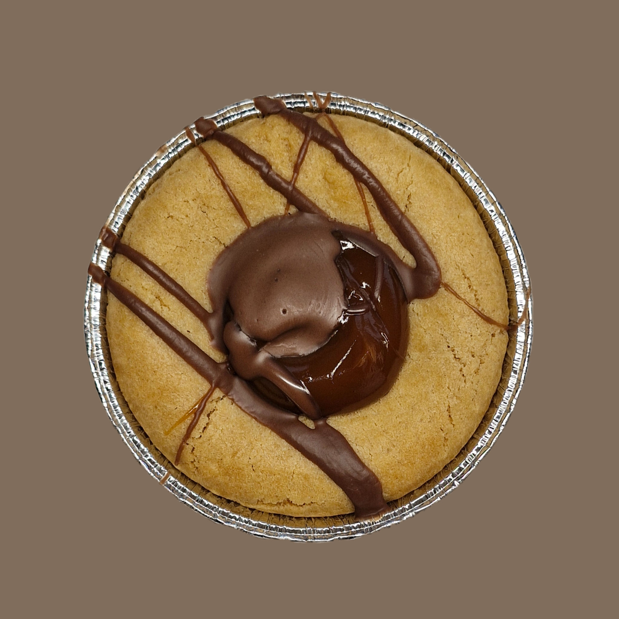 Caramel Cookie Pie