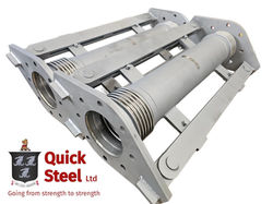 Reverse double Hinged angular bellow