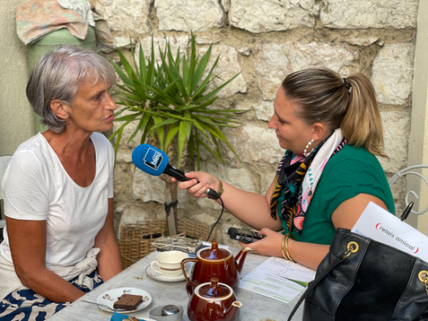 Visite de France bleu azur