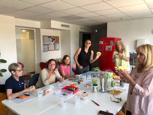 Atelier diététique pour les aidants.Jeudi 13 Juin 2024.