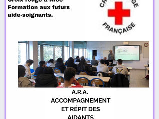 Formation aux futurs soignants-Croix rouge Décembre 2022