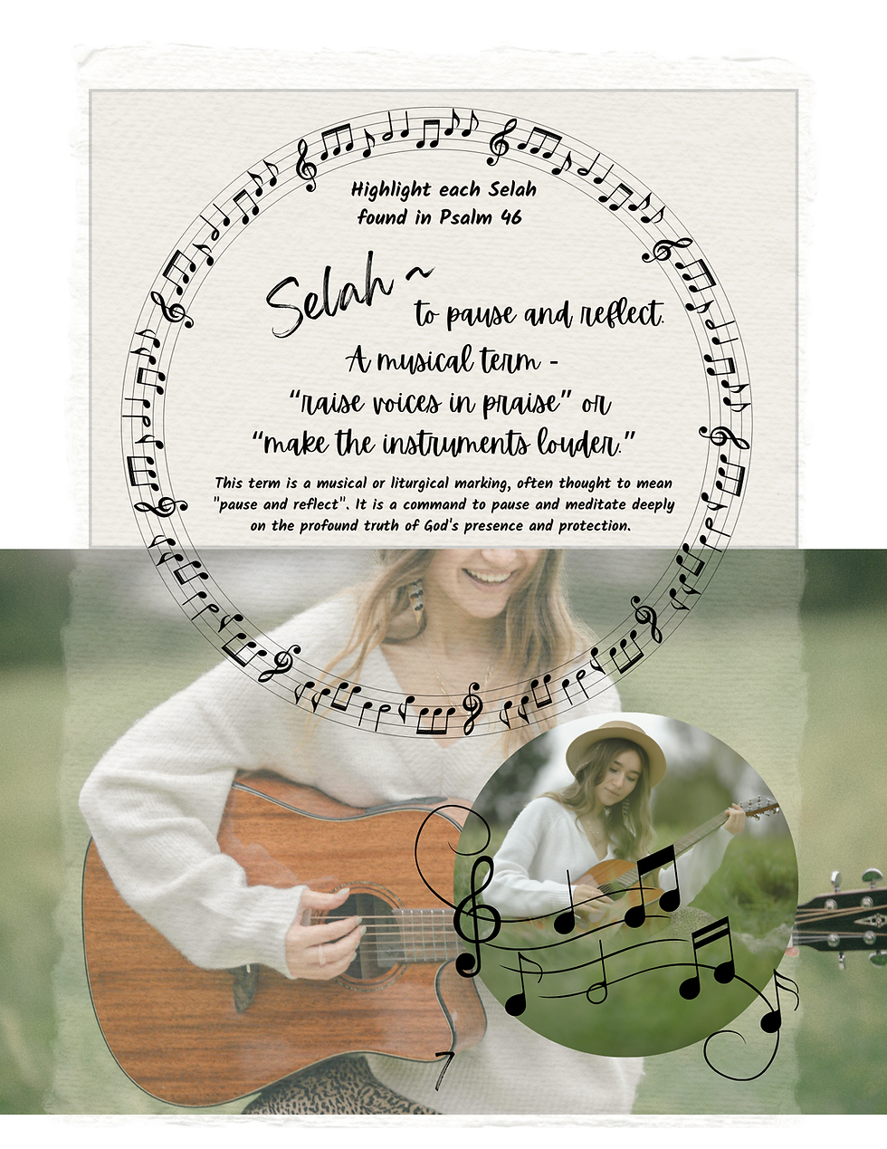 Thumbnail: Be Still, During Uncertain Times - Resting in Peace - Trusting in God, Psalm 46