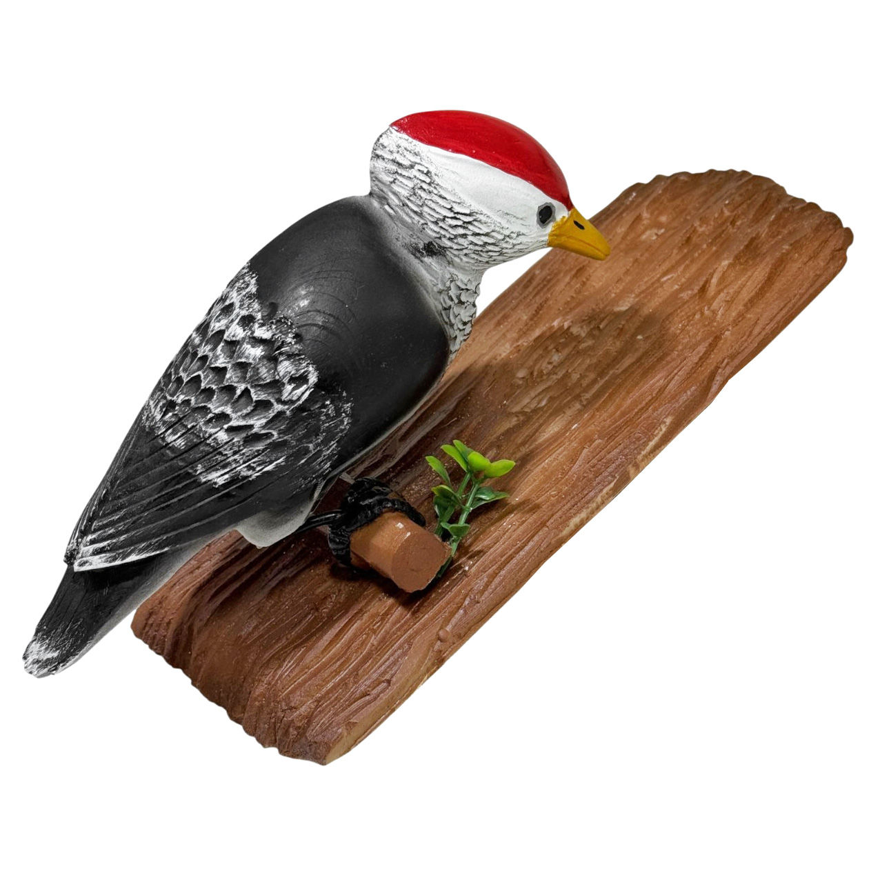 Pica-Pau Decorativo Para Pendurar Na Parede Resina Com 24cm