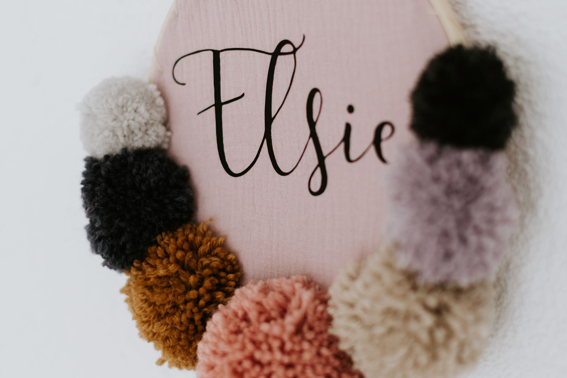 Namenstraumfänger in altrosa