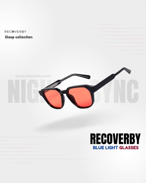 recoverby instagram blue light glasses