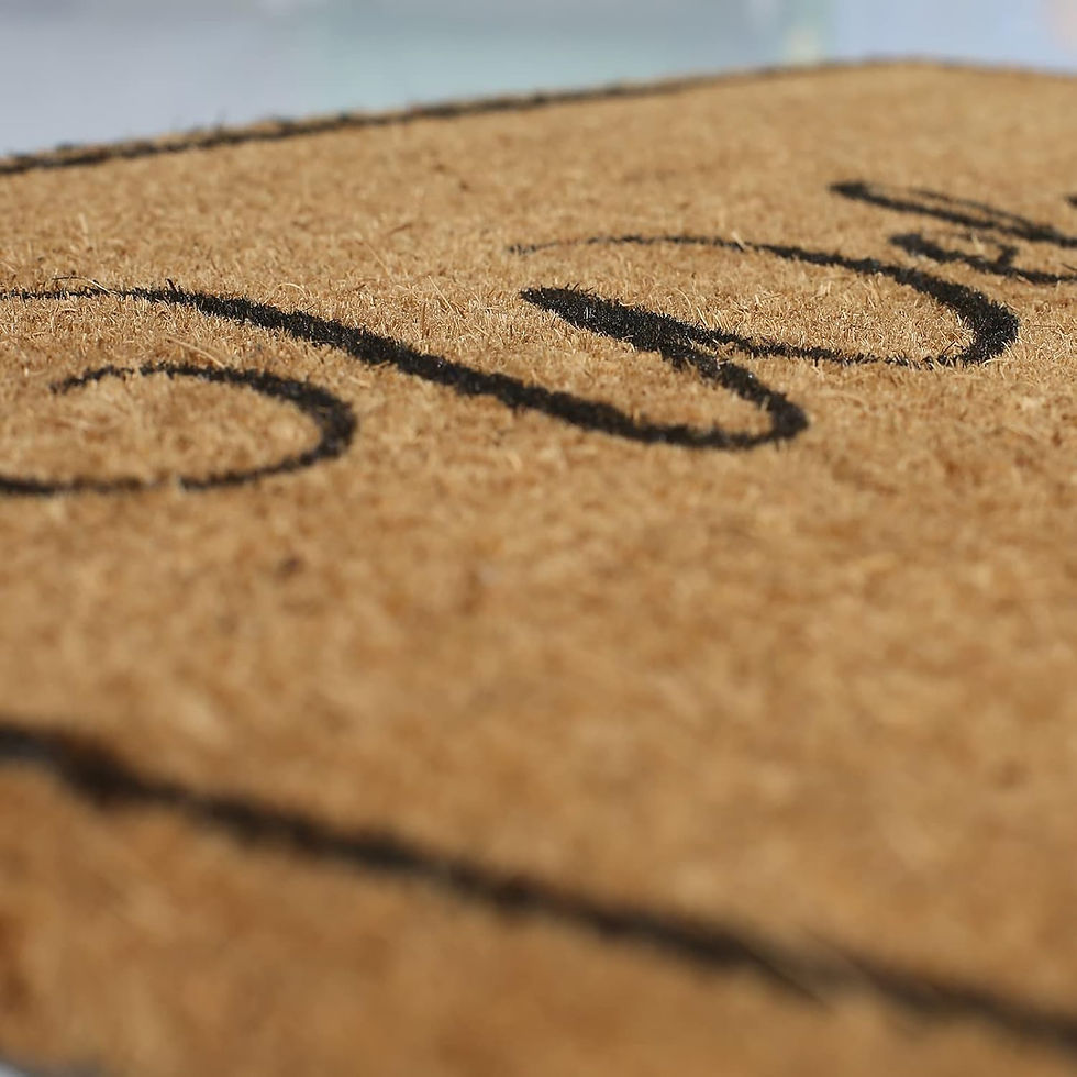 Thumbnail: Personalised Doormat (60cm x 90cm) Small, Customise with Name, Initial, Text, C