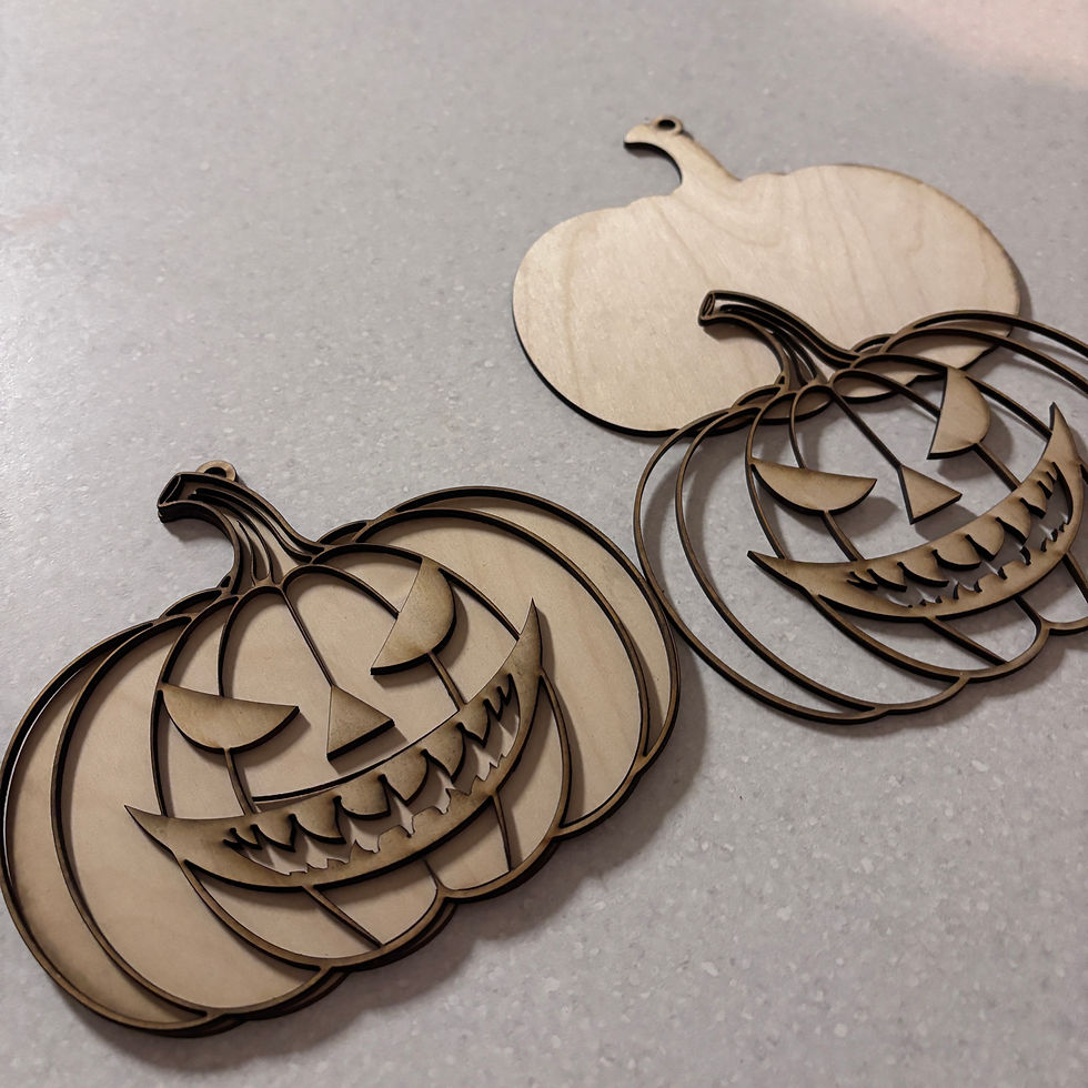 Thumbnail: Jack 'O Lantern Decoration Spooky Halloween Decor