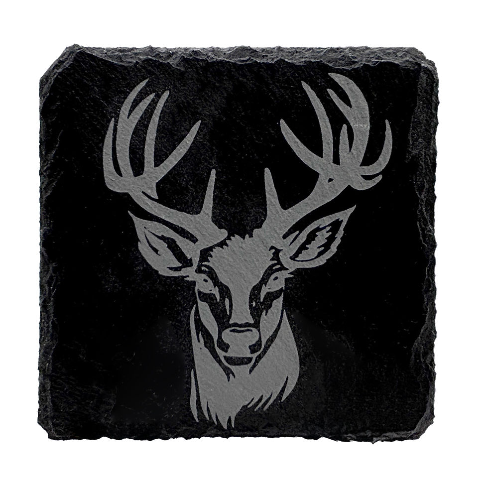 Thumbnail: Highland Stag Coaster