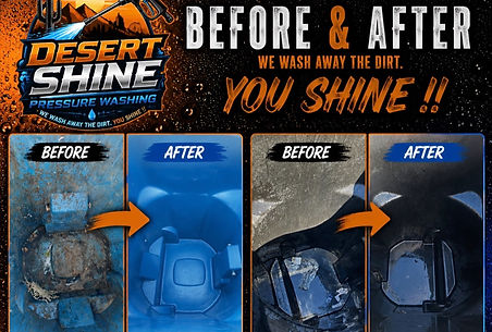 Trash bin cleaning