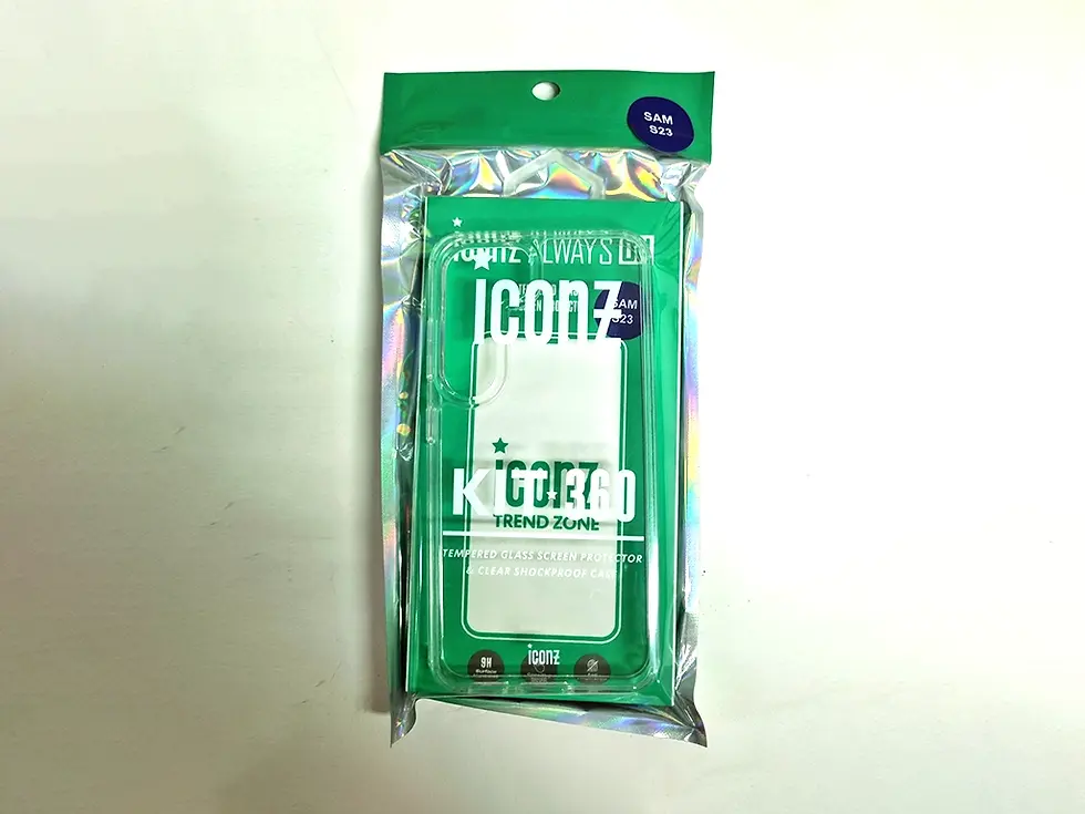 תמונה ממוזערת: מארז הגנה ICONZ KIT 360 ל-Samsung Galaxy S23 - כיסוי שקוף ומגן מסך זכוכית