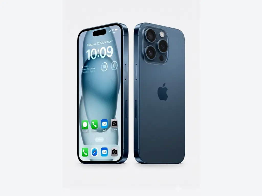 אייפון 15 פרו - Apple iPhone15 Pro 128GB – צבע כחול -יד שניה במצב טוב מאוד