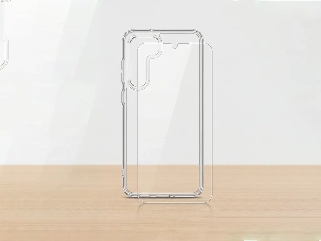 מארז הגנה ICONZ KIT 360 ל-Samsung Galaxy S23 - כיסוי שקוף ומגן מסך זכוכית