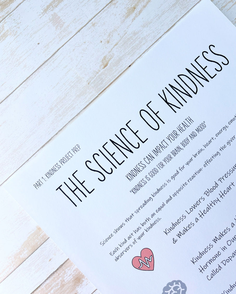 Thumbnail: KINDNESS COUNTS AT HOME: An Action-Packed Project About The Science of Kindness