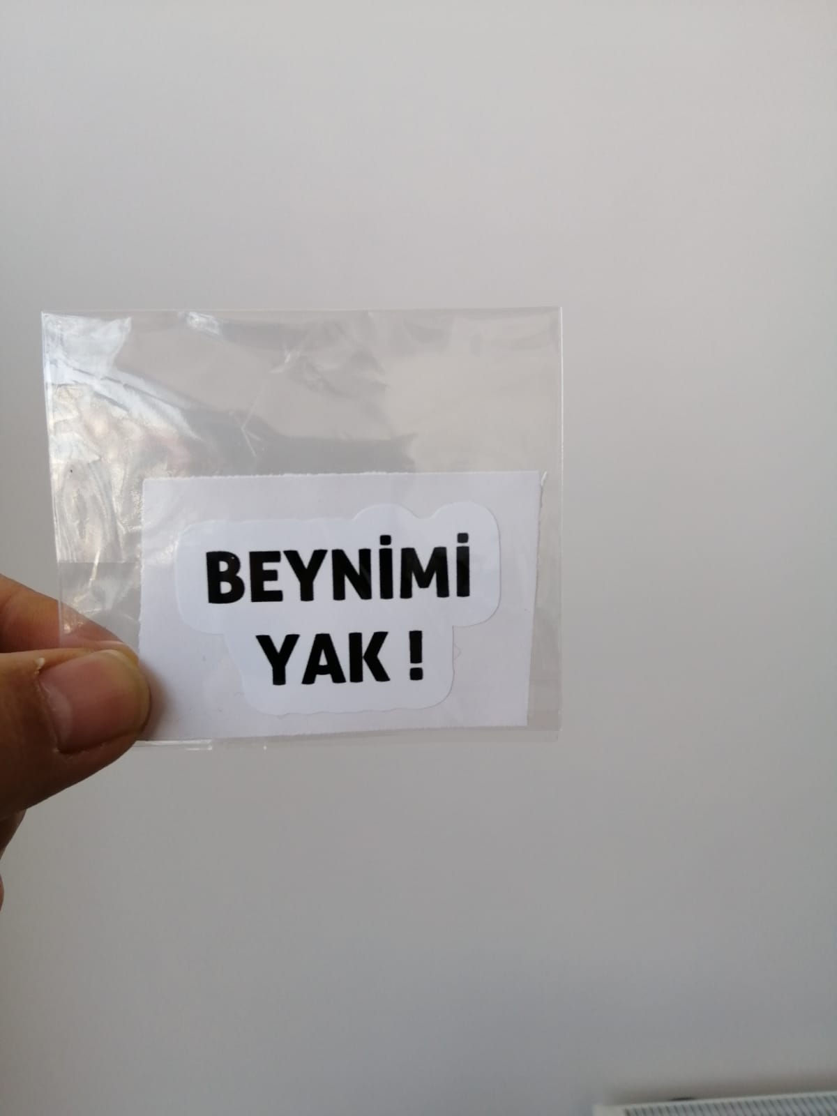 Beynimi Yak Sticker